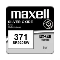 Baterii ceas oxid argint 371 SR920W 1 Buc. Maxell