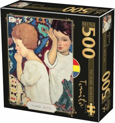 Puzzle - Pictori romani - Nicolae Tonitza - Noapte buna - 500 piese