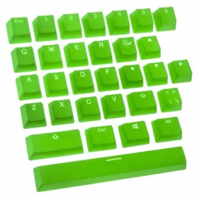Taste pentru tastatura mecanica Ducky - Green, 31-Keycap Set, verde