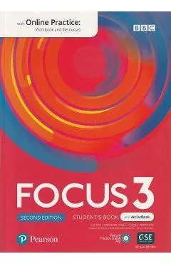 Focus 3 2nd Edition Student's Book + Active Book with Online Practice - Sue Kay, Vaughan Jones, Daniel Brayshaw, Izabela Michalah, Bartosz Michalowski, Beata Trapnell