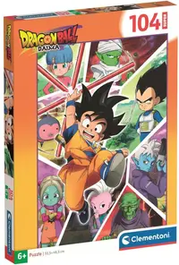 Puzzle pentru copii Clementoni din 104 piese - Personajele din Dragon Ball Daima, opțiunea 3