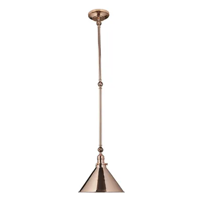 Aplica Provence 1 Light Wall Light/Pendant – Polished Copper