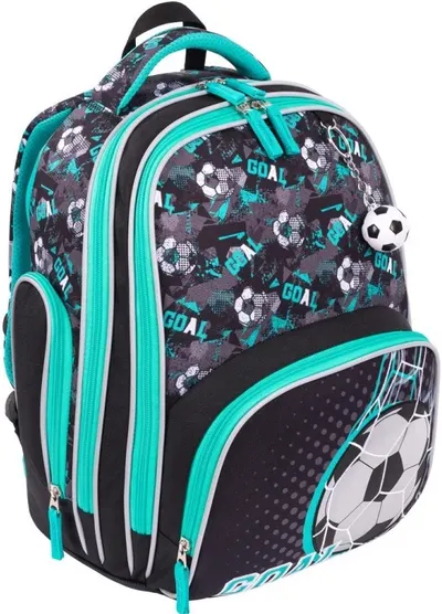 Ghiozdan școlar ergonomic Bambino Premium Goal - Cu 2 compartiment