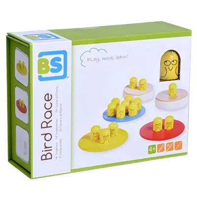 Joc de echilibru, 4 ani+, Bird Race, BStoys GA311