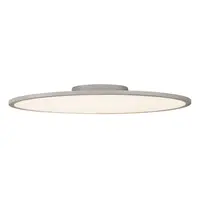 Corp iluminat TAVAN, 60 Lumini de panou TAVAN, cu LED-uri de culoare GRI interior Montat pe suprafata de lumina Plafon, GRI-argintiu, 3000K,