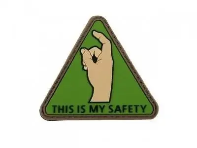 Patch This is my Safety velcro 8 Fields - Default Title