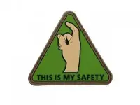 Patch This is my Safety velcro 8 Fields - Default Title