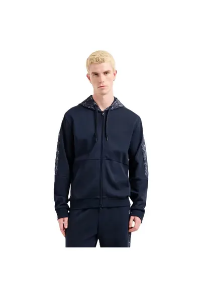 Bluza cu fermoar M HOODIE FZ MONOGRAM PRINTED-7M000209-AF12660-UB102