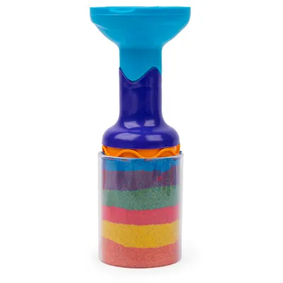 Kinetic Sand Set Unelte de Curcubeu cu Accesorii