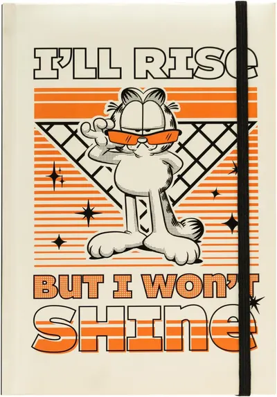 Caiet Erik Comics: Garfield - Garfield (I'll Rise But I Won't Shine), format A5