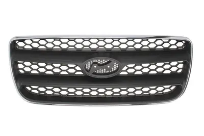 Grila radiator potrivit HYUNDAI SANTA FÉ II 2.0D/2.2D/2.7 2006-2012 pana in 2009 - (GL/GLS/SE, crom/negru)