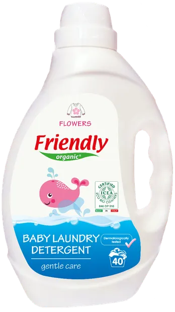 Detergent de rufe cu miros de flori, 2000ml, Friendly Organic