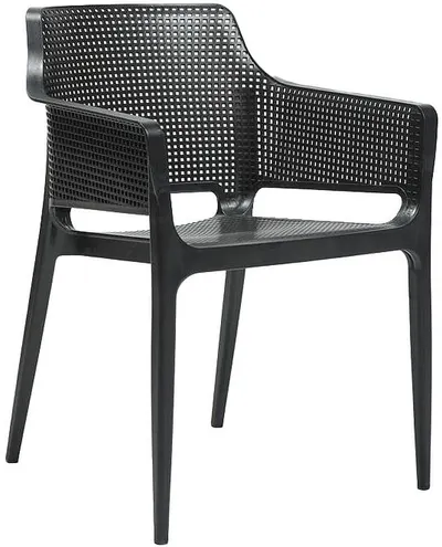 Scaun Horecano - Boom, negru, 54 x 60 x 80 cm