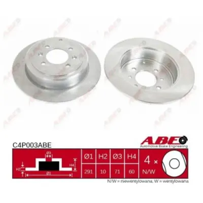 Disc frana ABE C4P003ABE