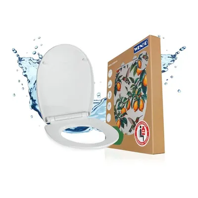 Capac WC 36,5 x 45 cm Easy-Close (cu închidere automată) Alberola – Wenko
