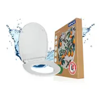 Capac WC 36,5 x 45 cm Easy-Close (cu închidere automată) Alberola – Wenko
