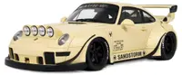 Model de colecție GT Spirit Modern: Automobile - Porsche 911 RWB Sandstorm Sabds, Beige, 2023
