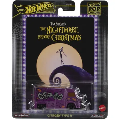 Masina metalica, Hot Wheels Premium, Pop Culture, The Nightmare Before Christmas, Citroen Type H, JBL78