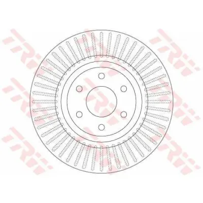 Disc frana TRW DF6425