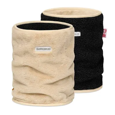 Încălzitor de gât reversibil din sherpa și microfleece pentru copii Choice M
