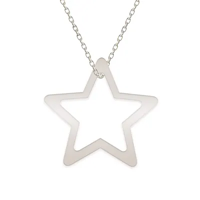 Selena - Colier personalizat argint 925 cu pandantiv stea