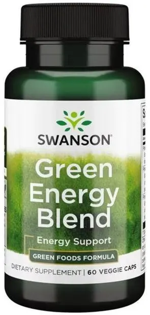 Green Energy Blend, 60 capsule vegetale, Swanson