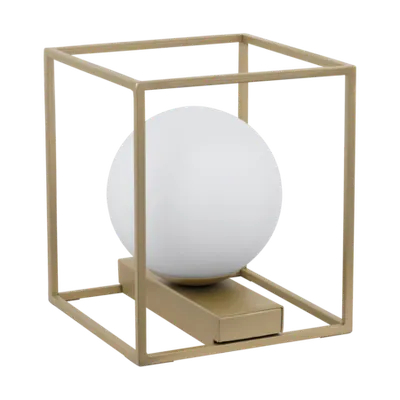 Lampa de masa VALLASPRA champagne 220-240V,50/60Hz