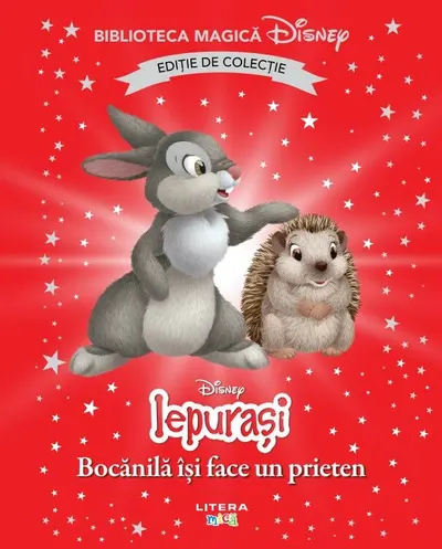 Iepurasi. Bocanila isi face un prieten. Disney. Biblioteca magica. Editie de colectie