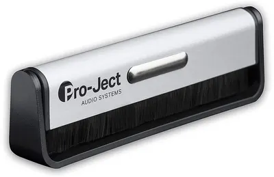 Perie pentru pick-up Pro-Ject - Brush It, argintie/neagră