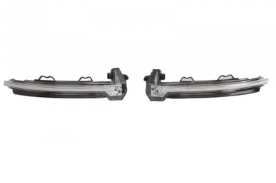 Set de lampi indicatoare Dreapta Stanga (galben, LED, dinamic; set; Versiunea WHITE) potrivit AUDI A4 ALLROAD B9, A4 B9, A5 1.4-3.0DH 05.15- 08.12