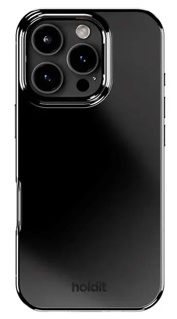 Husa Holdit - Mirror, iPhone 16 Pro Max, MagSafe, negru