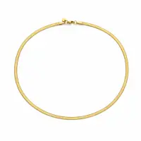 Colier Snake Placat cu Aur 18k