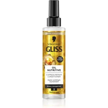 Schwarzkopf Gliss Oil Nutritive balsam regenerator pentru par indisciplinat