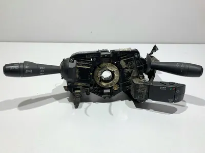Ansamblu manete cu spira si maneta comenzi radio 681728360R Dacia Logan 2 (2012-2017) 1.2 benzina D4F (732)