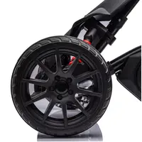 Kart electric pentru copii Nichiduta Speed Pink, 12V 45W, roti silenioase din spuma EVA, structura metalica, slow start, pornire la buton, pedala unica pentru acceleratiefrana, scaun reglabil, dimensiune 100 x 58 x 58.5 cm