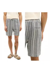 Pantaloni scurti casual - 36 - Albastru - Stil Lockport Shorts - Croiala confortabila regular fit - Fara sistem de inchidere elastica - 100% bumbac de calitate - Are 5 buzunare - Albastru