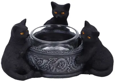 Sfeșnic Nemesis Now Adult: Gothic - Familiar Trio, 5 cm