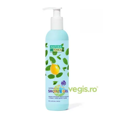 Gel de Dus Natural cu Menta si Fructul Pasiunii Herbalicious 400ml