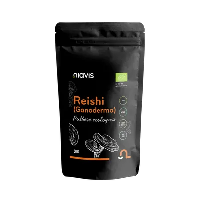 Pulbere bio de Reishi, 50g, Niavis