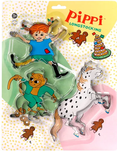 Forme metalice pentru biscuiți Pippi - Pippi Șosețica