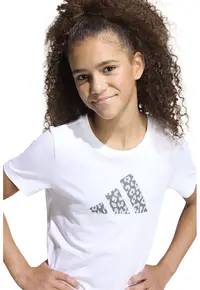 Tricou regular fit de bumbac cu animale - Alb optic