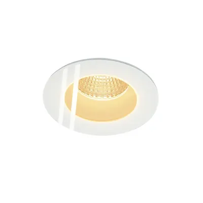 Spot incastrat, PATTA-F Ceiling lights, white recessed fitting, LED, 3000K, round, white, 38°, incl. driver
