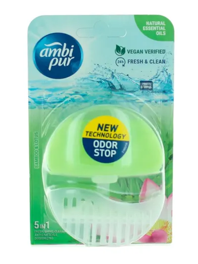 Ambi Pur Aparat odorizant WC+rezerva 55 ml Bamboo&Lotus