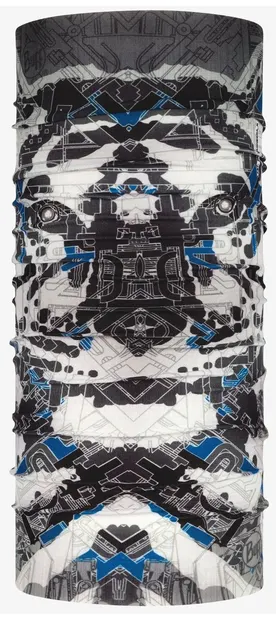 Prosop de cap pentru copii BUFF - Original EcoStretch Neckwear Kids, gri
