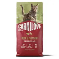 Carnilove Active Cat Dry Duck & Pheasat Sterilised Adult All Breeds 6 kg