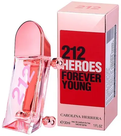 Carolina Herrera Apă de Parfum 212 Heroes Forever Young, 30 ml