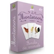 Carti de joc Montessori. Vocabular. Familii de animale