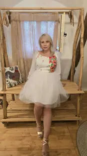 Rochie Traditionala stilizata cu maci 16