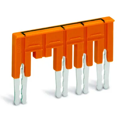 Jumper; insulated; Nominal current 30 A; orange