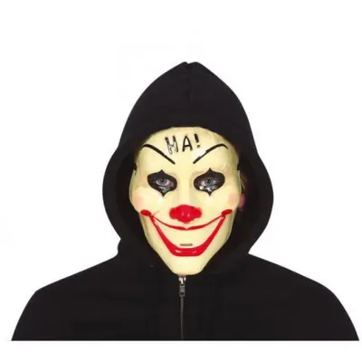 Masca clown ha! pvc